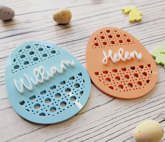 Personalised Easter Egg Tag