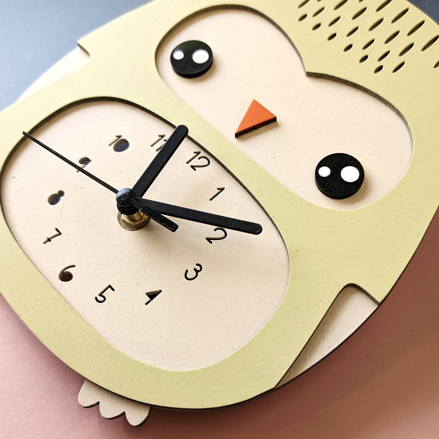 Scandinavian Owl Clock