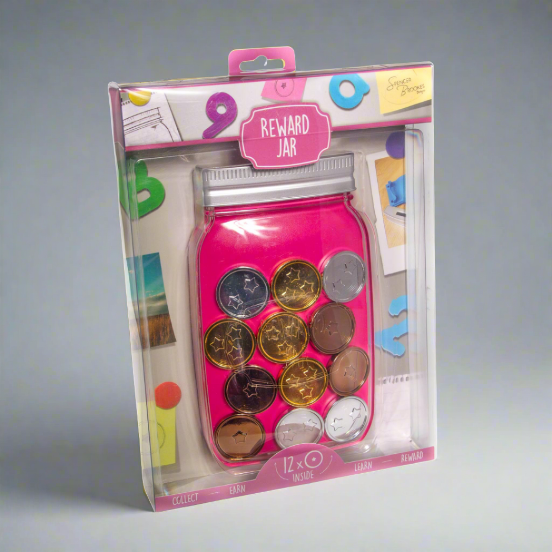 Pink Magnetic Reward Jar