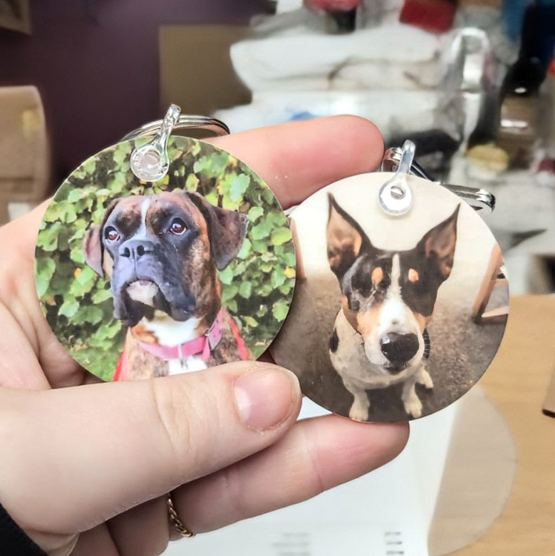 Pet Memorial Keyring - Acrylic Photo Keyring