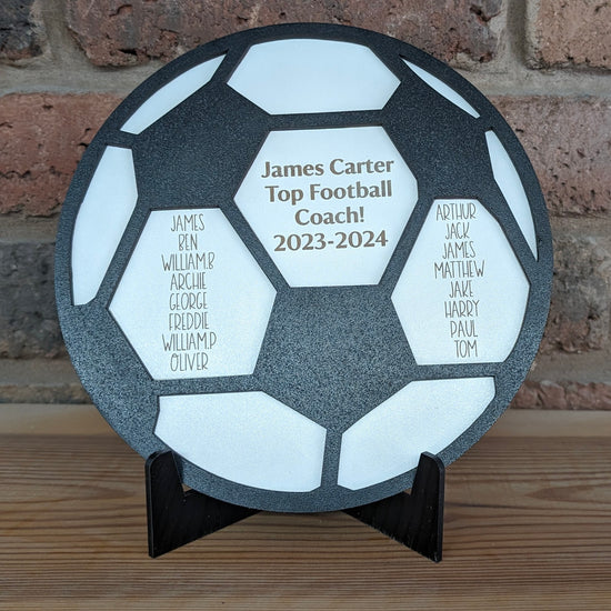 Football Coach Thank You Gift - Thank You Plaque