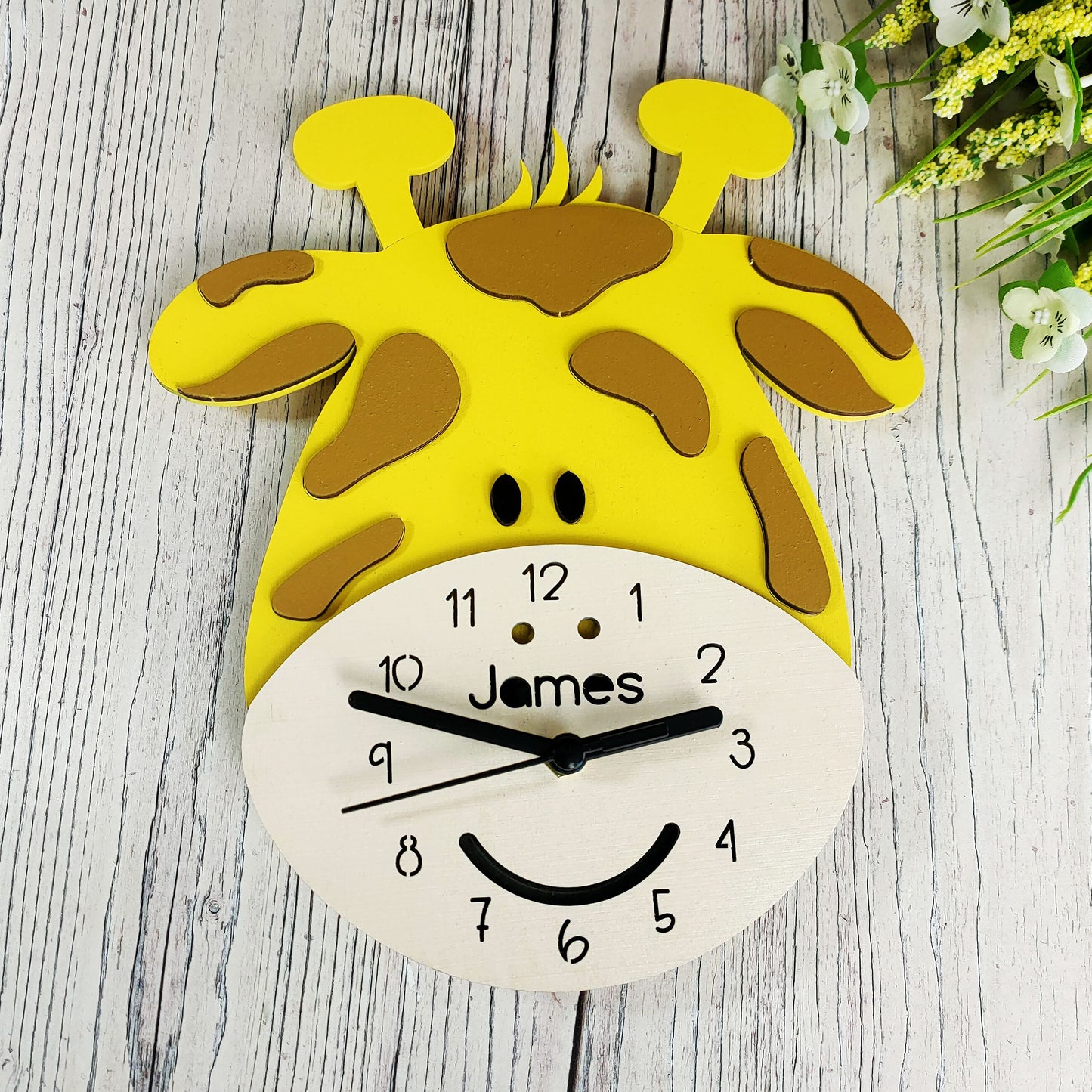 Giraffe Clock