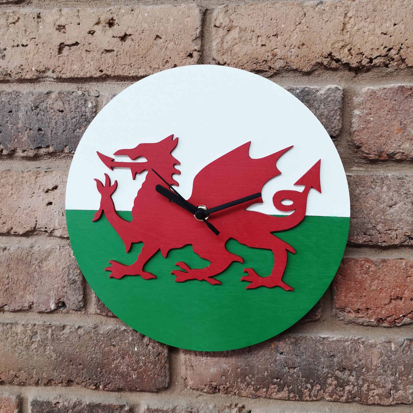 Welsh Dragon Clock