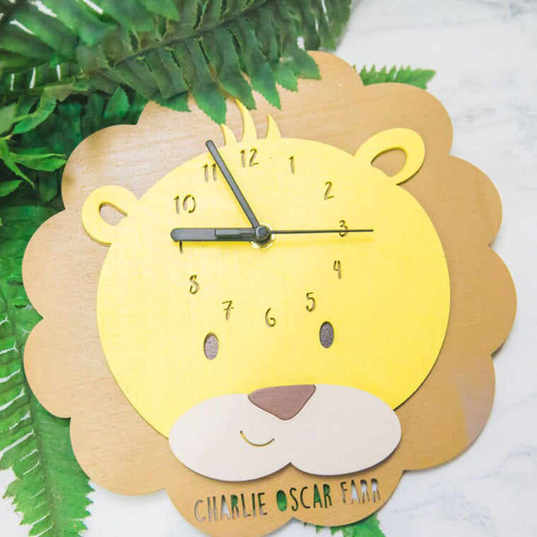 Lion Clock