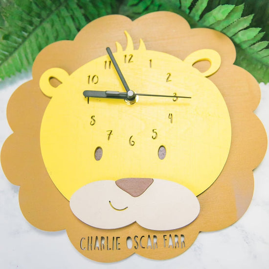 Lion Clock