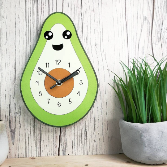 Avocado Wall Clock